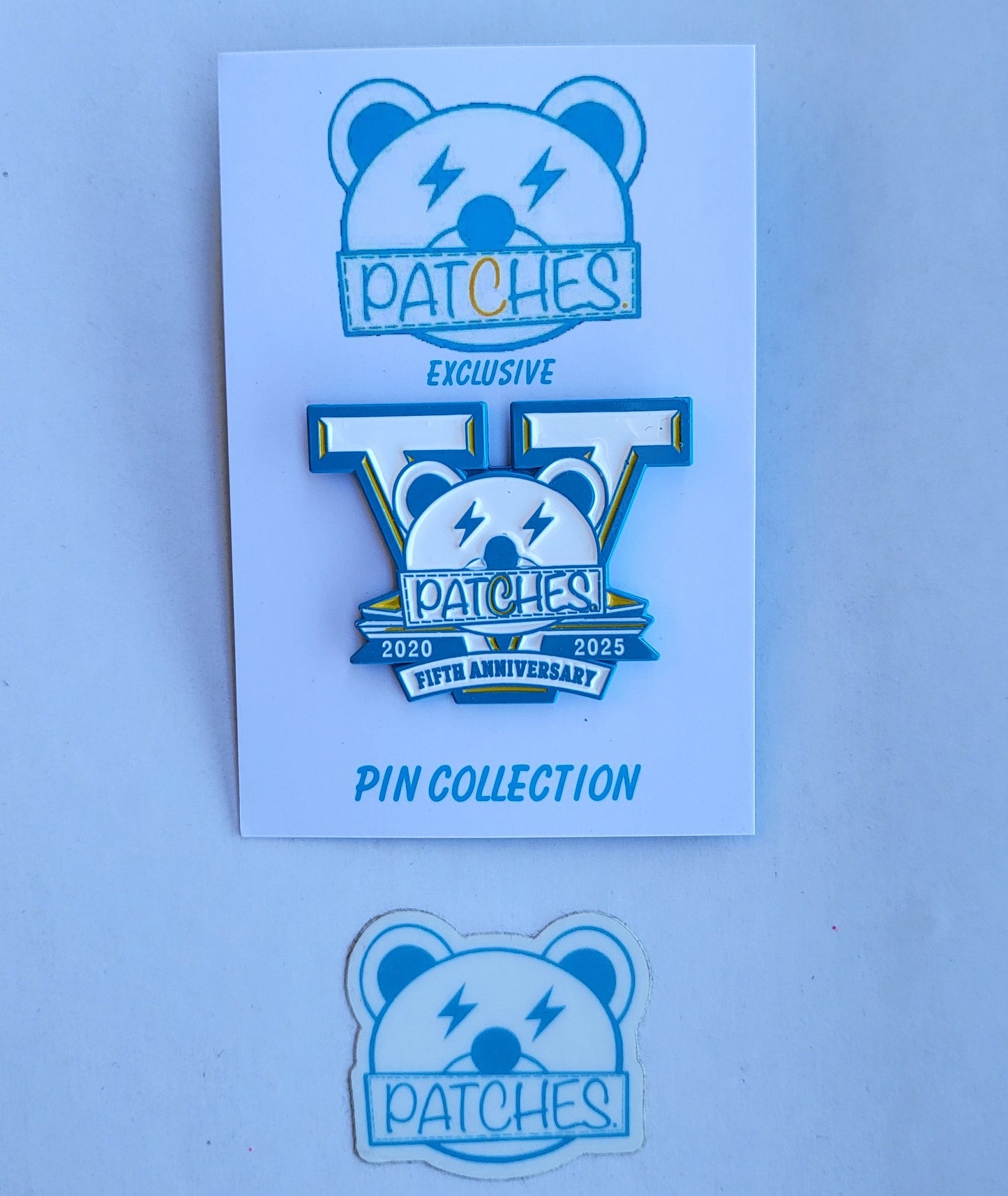 Pin Series 25: OsitoPatches 5th Anniversary