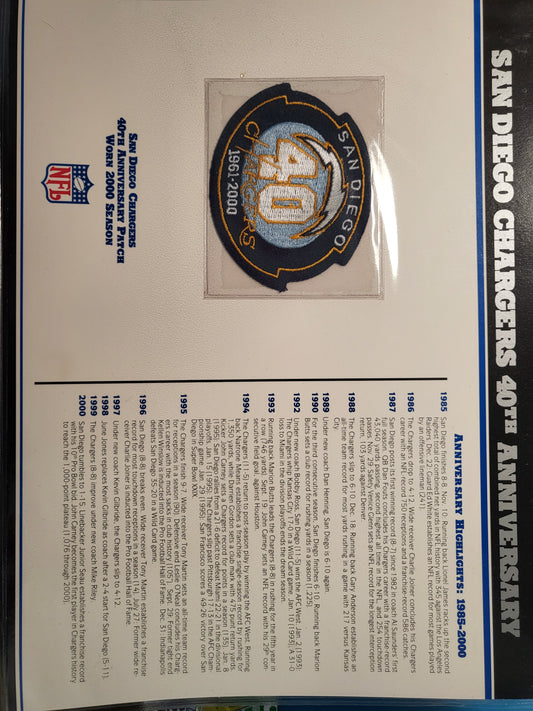 Team Official 40th anniversary patch