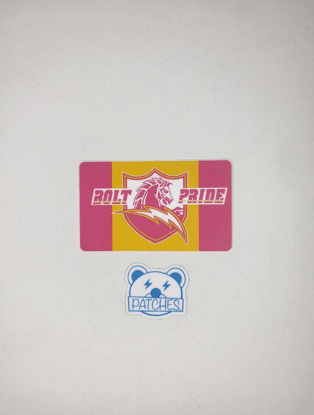 Bolt Pride Pink sticker