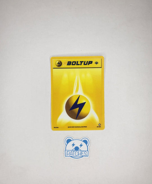 Bolt Up Energy sticker