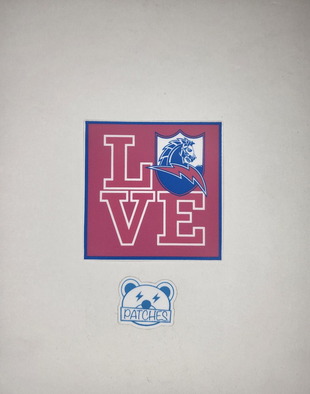 Love v.4 sticker