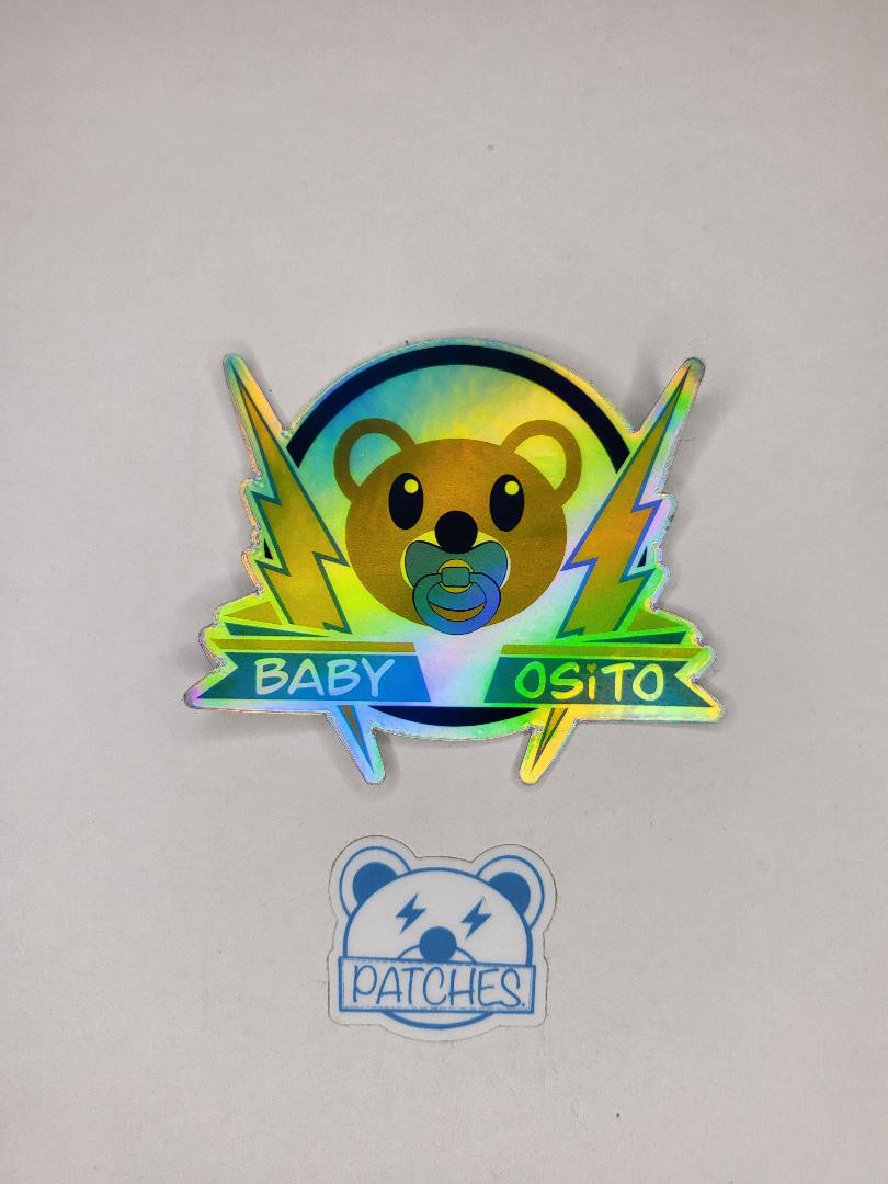 Baby Osito *Holographic sticker