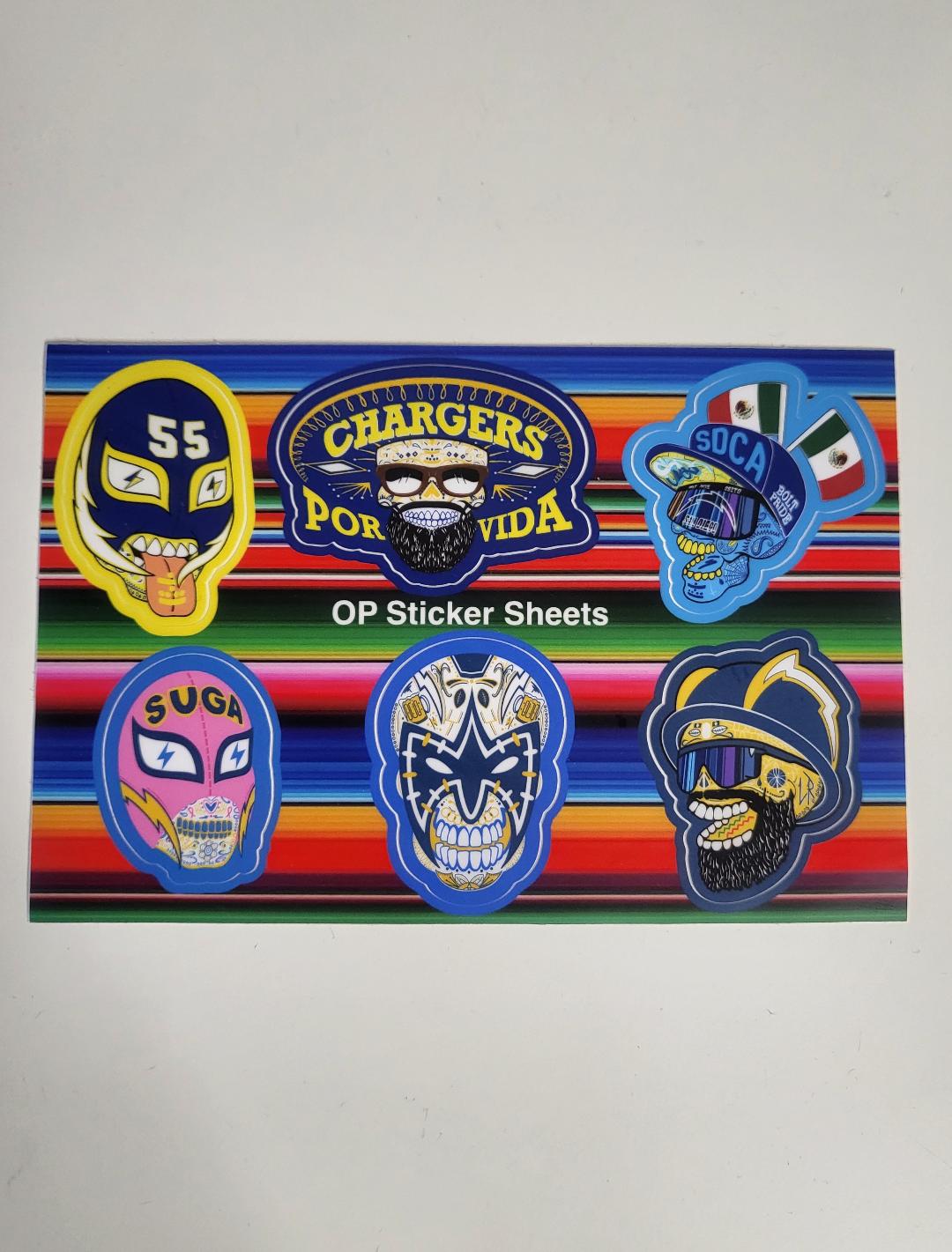 Sticker Sheet Amigos