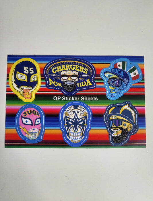 Sticker Sheet Amigos