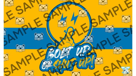 Bolt Up Shut Up flag
