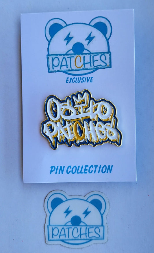 Pin Series 32: OsitoPatches Graff Navy