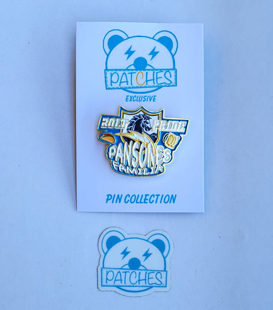 Pin Series 23: Pansones Powder Blue