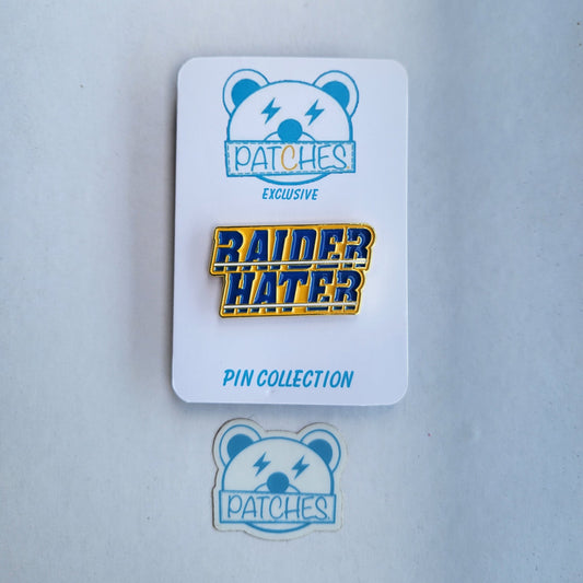 Pin Series 18: RaiderHater Yellow