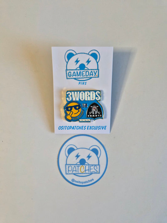 Pin Series 42: GameDay 2