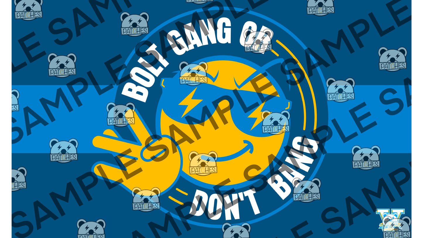 Bolt Gang Dont Bang flag