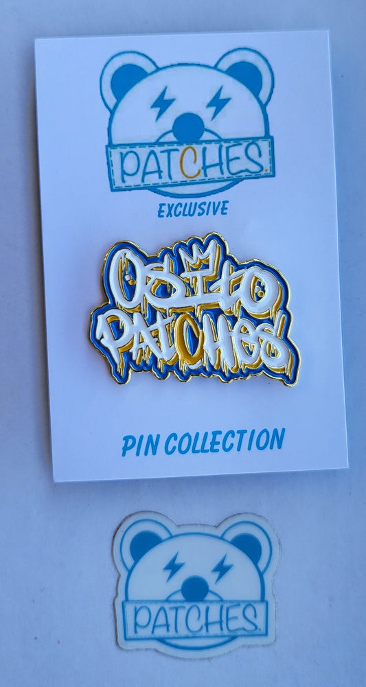 Pin Series 34: OsitoPatches Graff Powder Blue