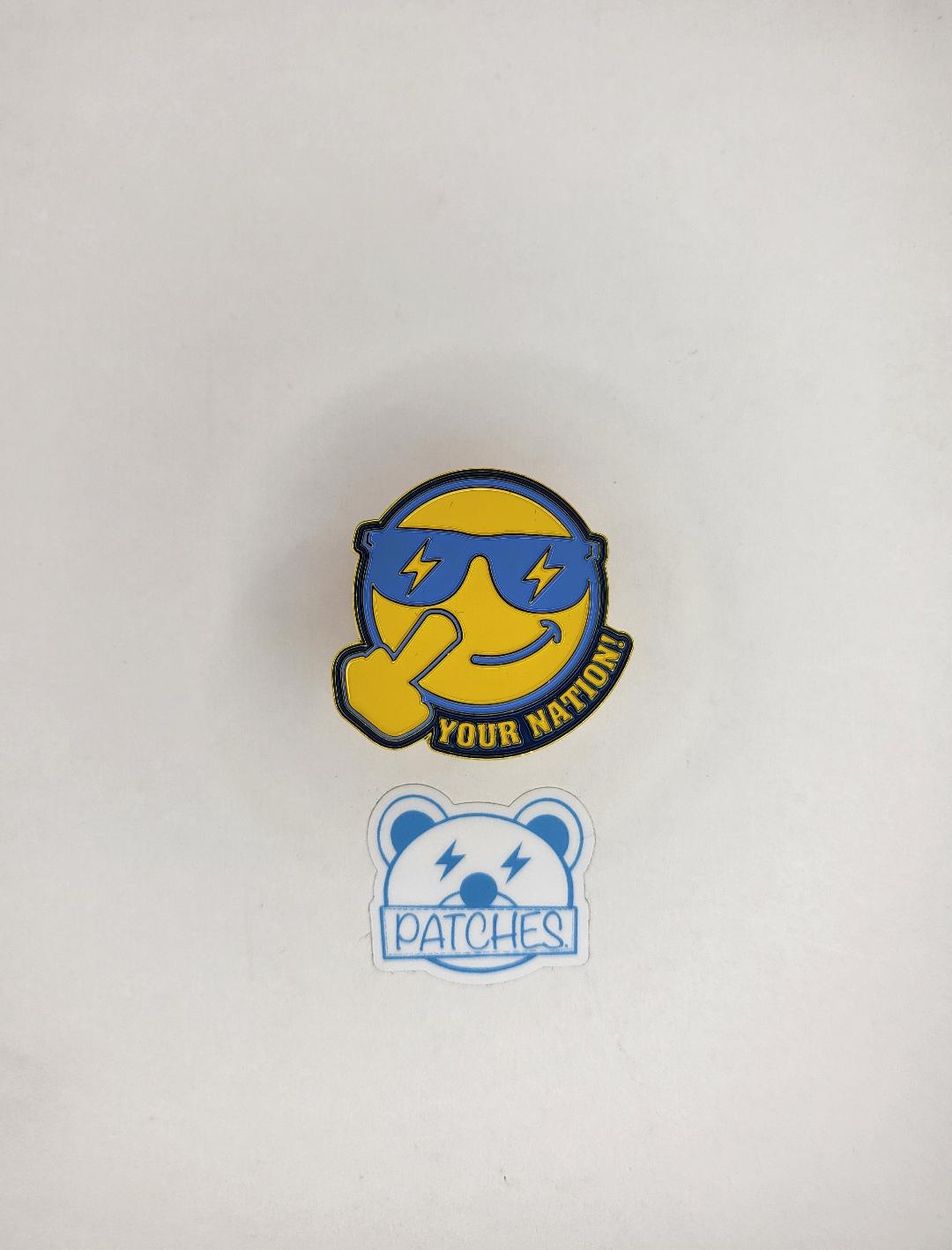 Pin Series 1: F’ Your Nation!