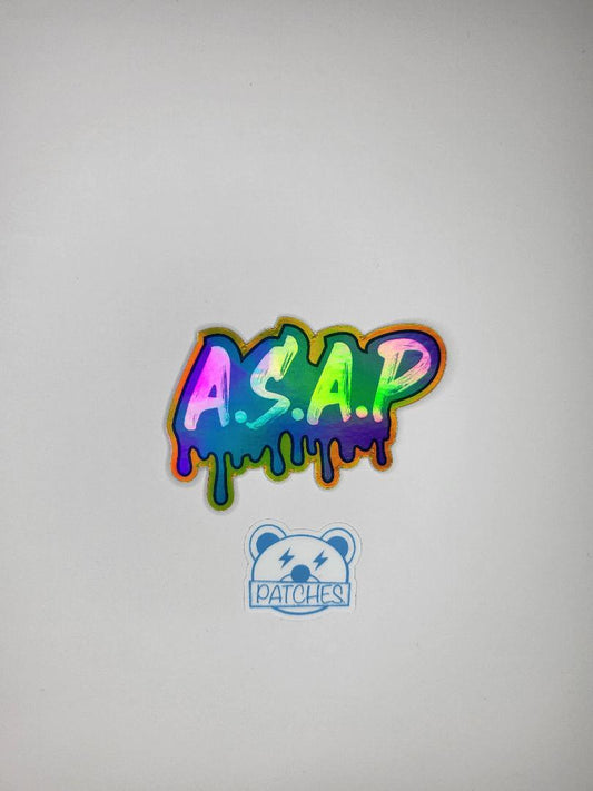 ASAP sticker *Holographic