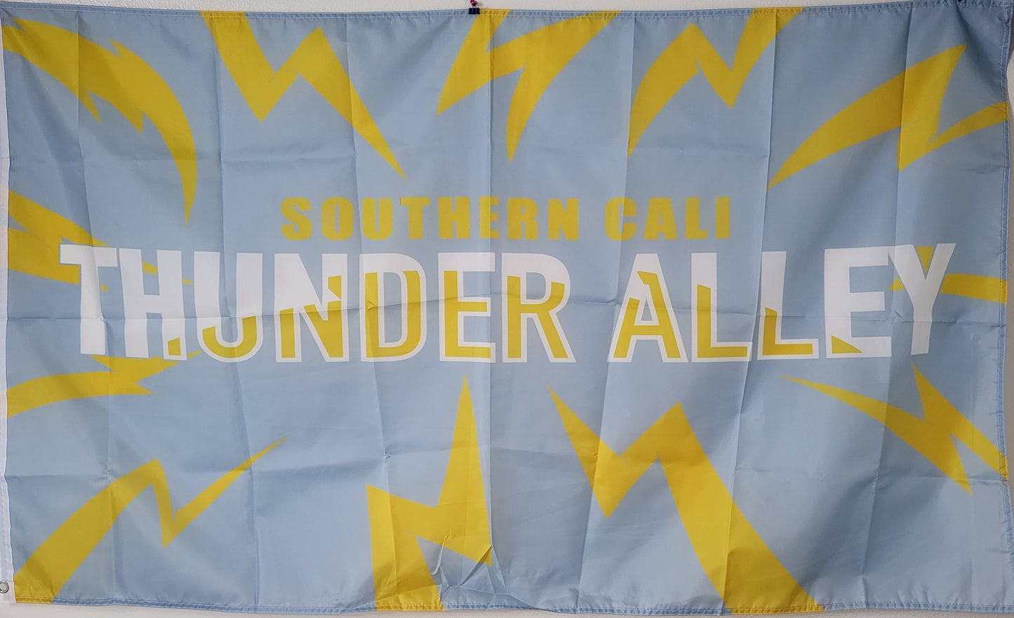 Thunder Alley Powder Blue flag