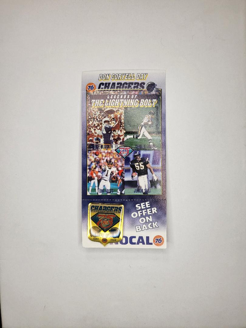 1994 Promotional coupon pin