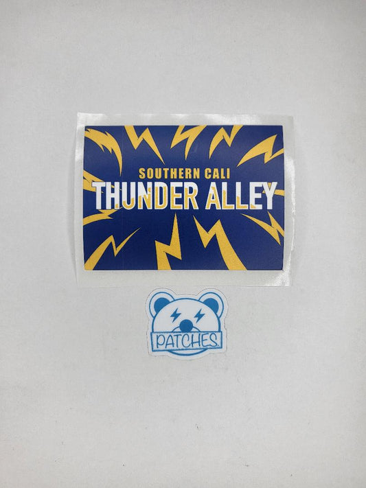 Thunder Alley v.2 Navy sticker