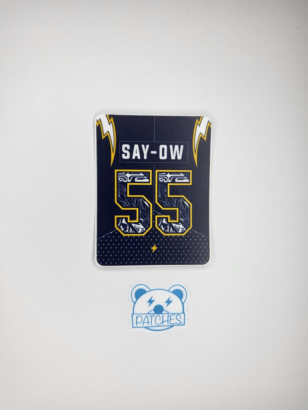 SAY-OW 55 *Islander sticker