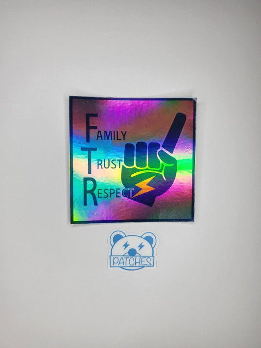 FTR *Holographic sticker