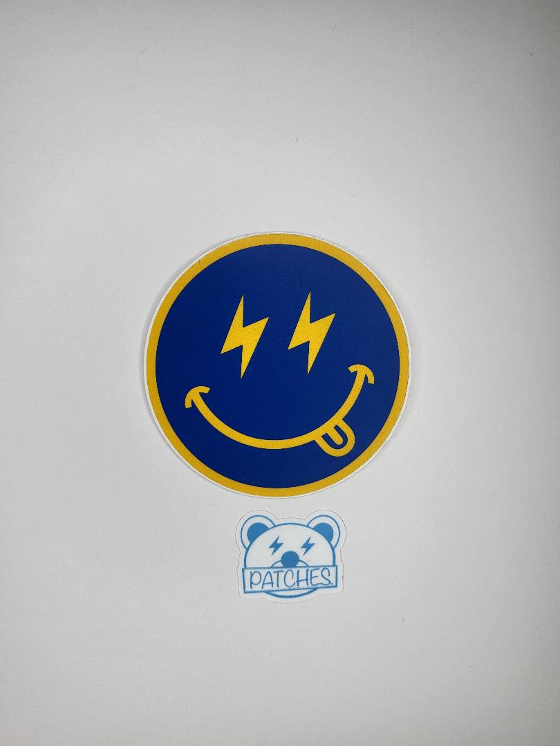 Smiley Color Rush sticker