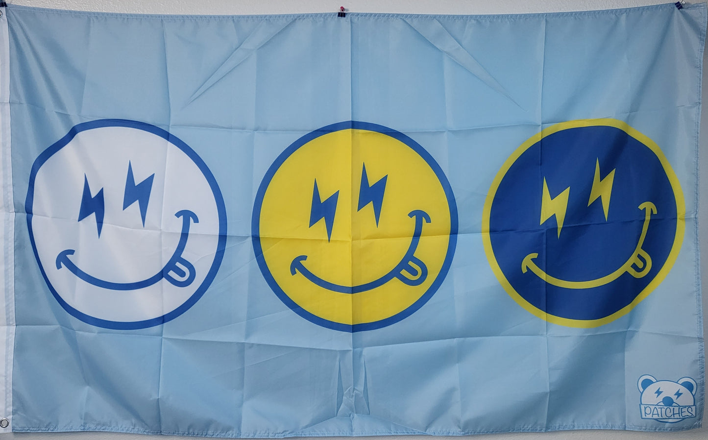 Smiley Trio flag