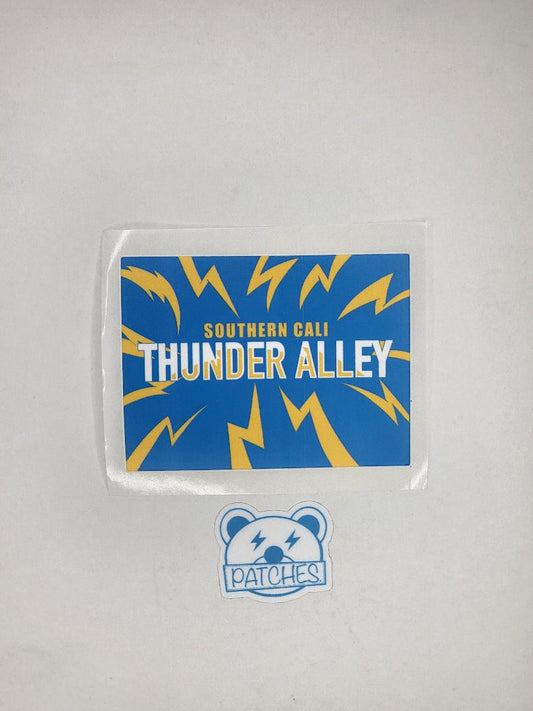 Thunder Alley v.2 Powder Blue sticker